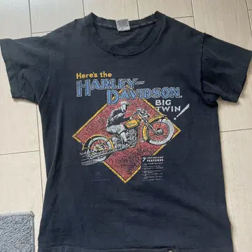 Harley Davidson 바이크 티셔츠 M 사이즈