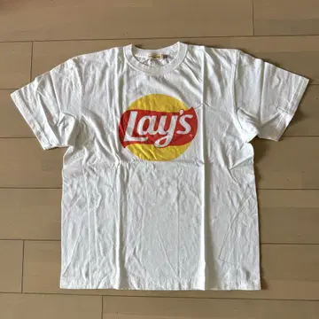 GOOD ROCK SPEED Lay's 로고 티셔츠 화이트 미사용 새상품