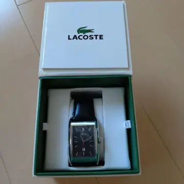 라코스테 시계 스퀘어형 손목시계 아날로그 시계 LACOSTE