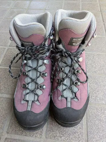 SCARPA 등산화 핑크 그레이 사이즈 40