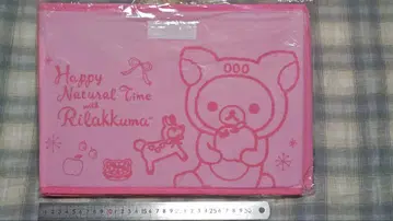 리락쿠마 해피 내추럴 타임 수납 박스 핑크 2014년 제작