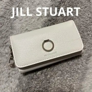 JILL STUART 질스튜어트 이터널 5연 키케이스 화이트