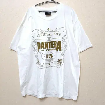 PANTERA 펑테라 빈티지 티셔츠 밴 티 헤비메탈