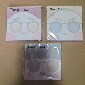 EXO CBX 메모
