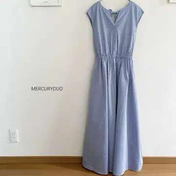 MERCURYDUO 백 리본 민소매 원피스 2084