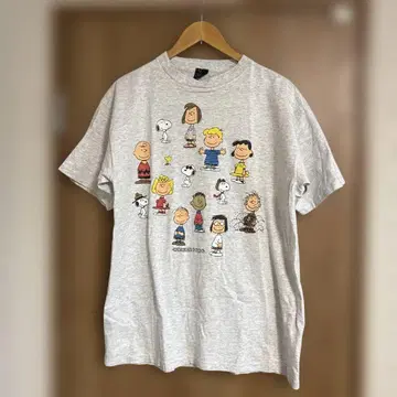 XL 90s USA제 빈티지 피너츠 티셔츠 스누피