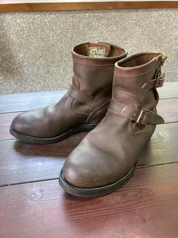 치페와 숏 엔지니어 부츠 25cm 7E