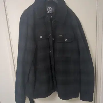 VOLCOM 체크 무늬 자켓 L