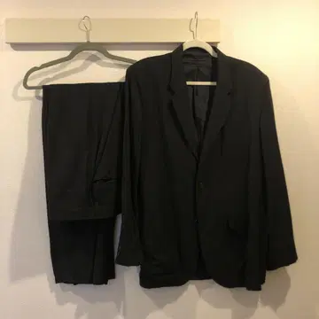 아페쎄 블랙 포멀 슈트 자켓과 팬츠 세트 셋업