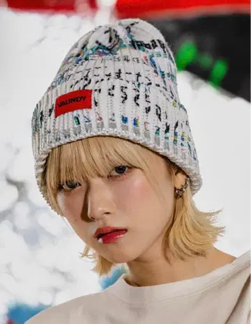 바운디 vaundy 새상품 니트 모자 FUSION 투어 굿즈 완판 굿즈
