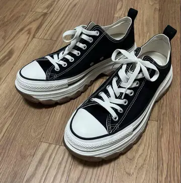 컨버스 ALL STAR 블랙 통굽 스니커즈