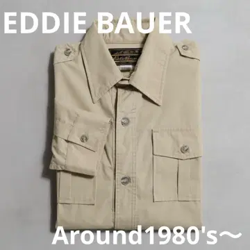 에디 바우어 블랙 택 사파리 80s 레어 새상품급 자켓 FILSON
