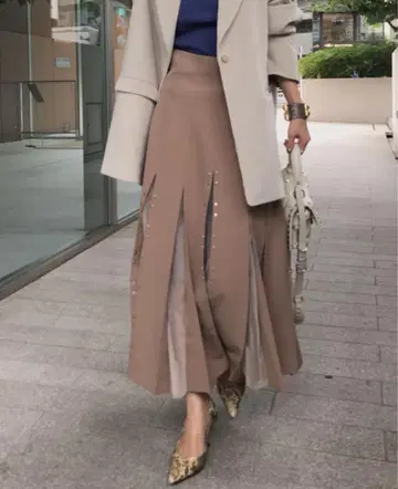 아메리 빈티지 캐즘 스크린 스커트
