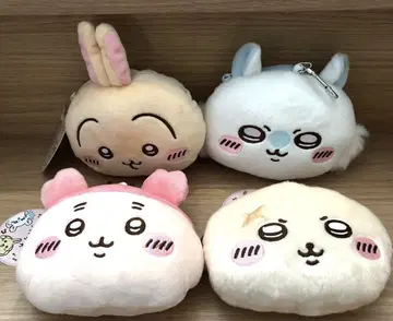 치이카와 봉제 인형 패스 케이스 파우치 전 4종 세트