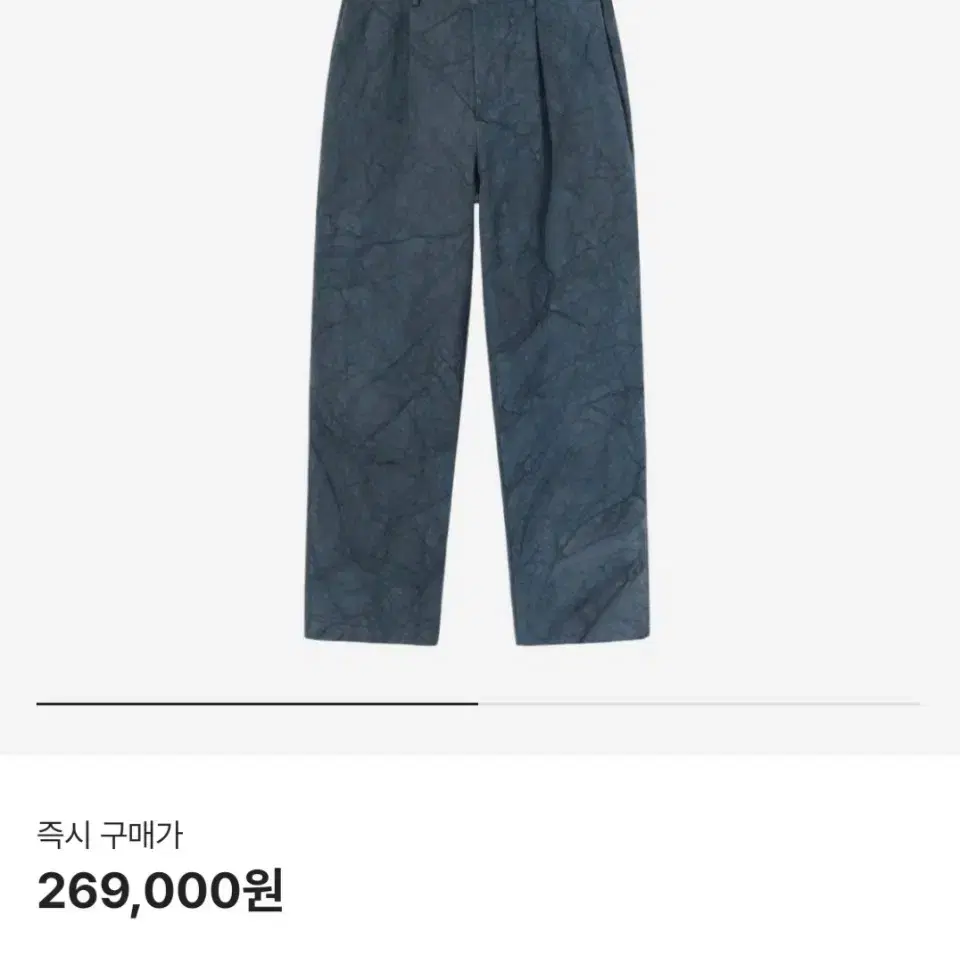 32 스투시 캔버스 플리티드 팬츠 네이비