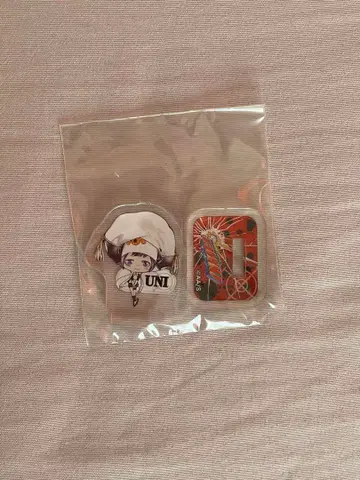 가정교사 히트맨 리본 아크릴 미니 피규어 유니 아마노 아키라 전시회