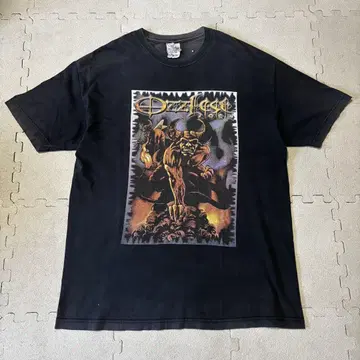 구제 의류 빈티지 Ozzy Osbourne Ozzfest 2004 티셔츠