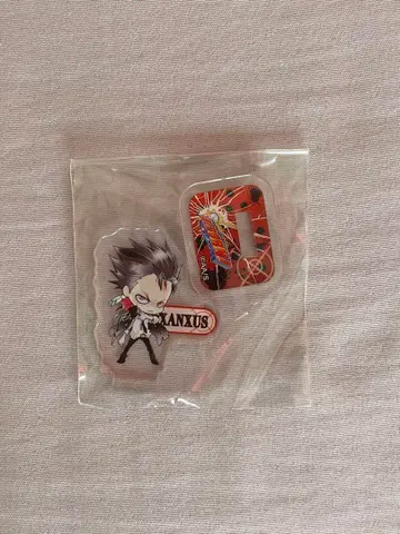 가정교사 히트맨 리본 아크릴 미니 피규어 잔자스 아마노 아키라 전시회