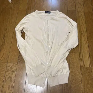 JOHN SMEDLEY 베이지 가디건 S