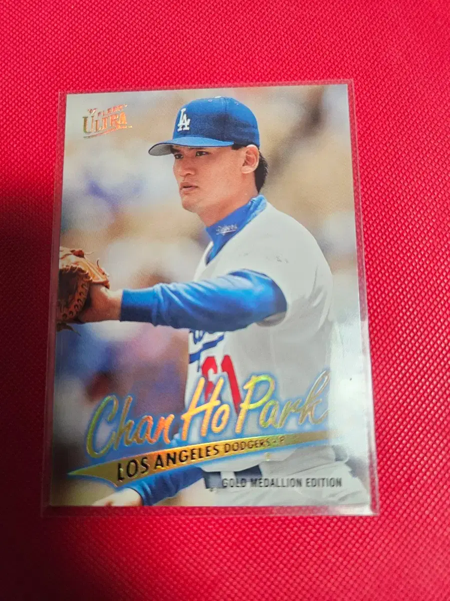 박찬호 1997 Fleer Ultra 골드 메달리언 카드
