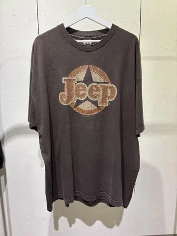 Jeep LEATHER LOOK LOGO 티셔츠