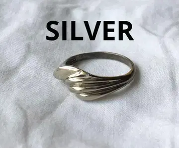 빈티지 웨이브 실버 반지 SILVER 핑키링