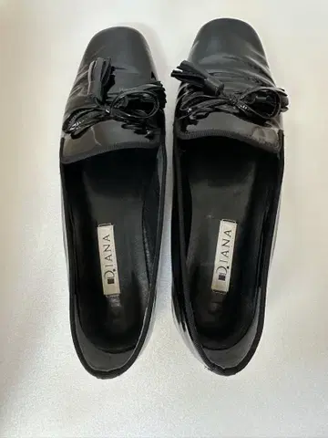 DIANA 오페라 슈즈 블랙 검정 여성용 펌프스 23cm