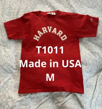 챔피온 T1011 하버드 칼리지 티셔츠 하버드 대학