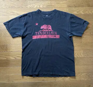 TENDERLOIN 텐더 로인 T-TEE4 캘리포니아 베어 로고 L