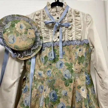 Victorian maiden 앤티크 로즈 인형 드레스 세트