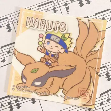 나루토 NARUTO 산리오 한정판 혜택 스티커 구미 우즈마키 나루토