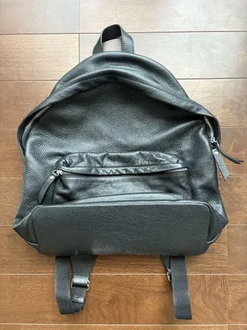 새상품급 가죽 럭색/백팩 블랙
