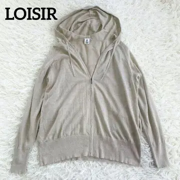 LOISIR 로아지르 심플 린넨 후드티 여름 소재 집업