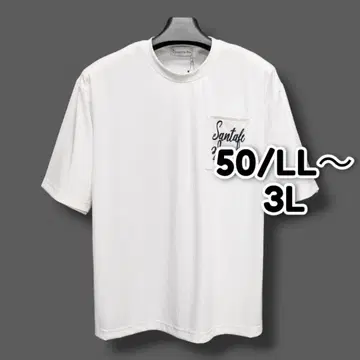 산타페 santafe 오버 사이즈 자수 티셔츠 50 LL va4