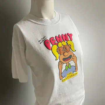 USA 00s 90s 빈티지 티셔츠 반팔 치비 티 미니 티 미국