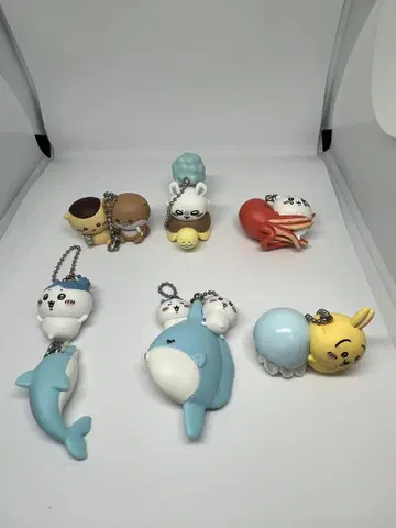 치이카와 수족관 한정 가챠 6종 세트