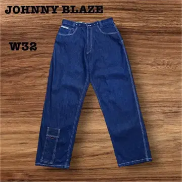 JOHNNY BLAZE 조니 블레이즈 와이드 배기 데님 팬츠 W32