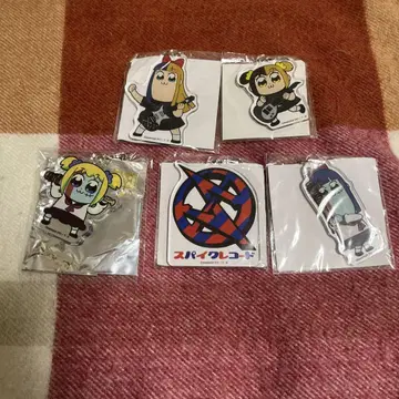 팝테피픽 GLAY HISASHI 콜라보 아크릴 키링 5종