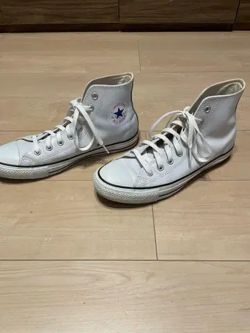 컨버스 올스타 가죽 하이컷 27cm