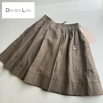 택 포함 새상품 데이지 린 폭시 시에스타 린넨 스커트 40