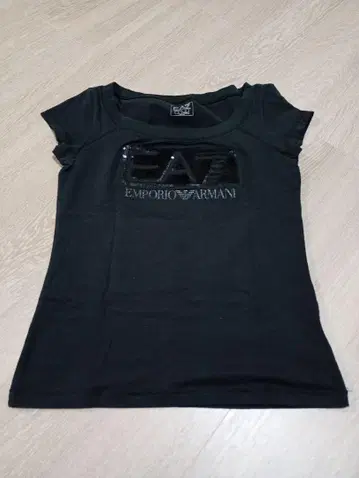 EA7 Emporio Armani 반팔 티셔츠 S 블랙