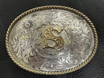 Montana Silversmiths 스털링 실버 플레이트 버클