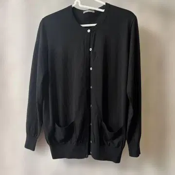 띠어리 럭스 블랙 가디건 긴팔