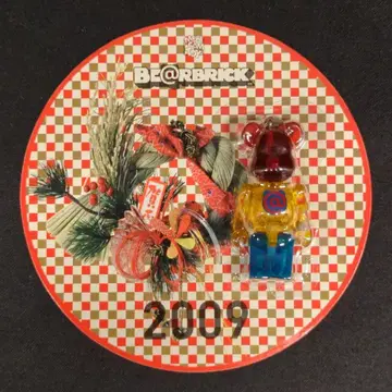 MEDICOMTOY 베어브릭 2009 연하장 참 70% /베어브릭 70%