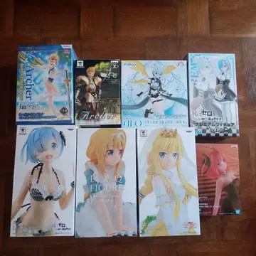 Fate/Grand Order & Re:Zero 피규어 세트