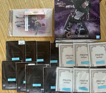진격의 거인 제일복권 지반 다지기 CEFG상 한지 피규어