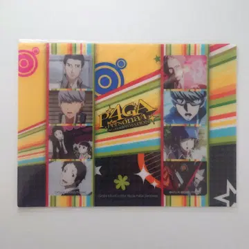 페르소나 4 더 골든 Blu-ray 혜택 아다치 토오루 클리어 북 마커