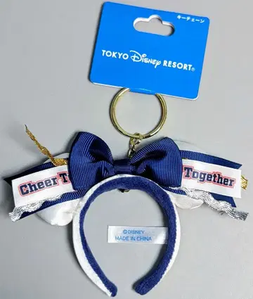 도쿄 디즈니 리조트 키체인 머리띠 CheerTogether