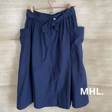 마가렛호웰 MHL. 코튼 플레어 스커트 L 사이즈