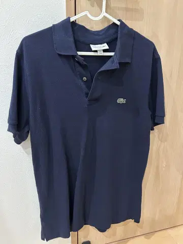 라코스테 네이비 피케 셔츠 US XS
